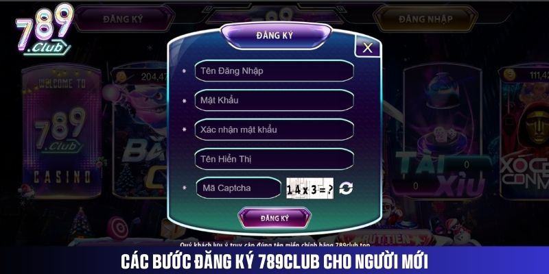 Hướng dẫn các bước đăng ký 789club đơn giản